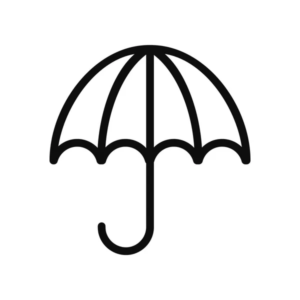 Umbrella Logo Icon Vector Illustration — стоковый вектор