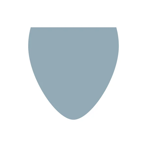 Shield Web Icon Vector Illustration — Vetor de Stock