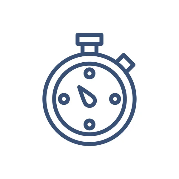 Time Chronometr Icon Vector Illustration — Stock Vector