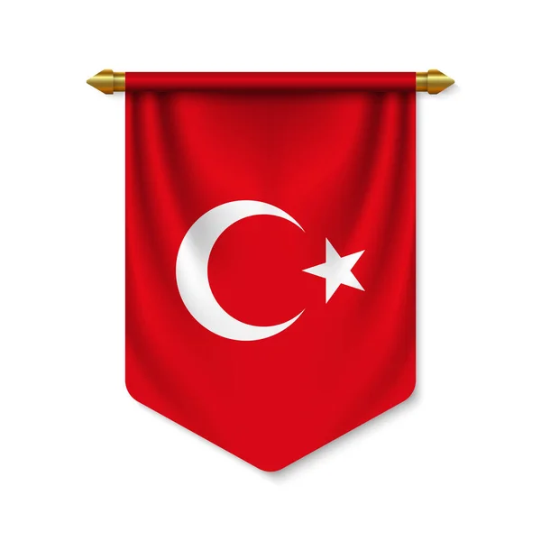 Vector Illustration Turkey Copy Space — стоковый вектор