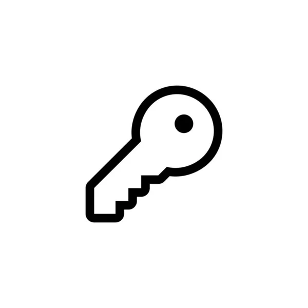 Key Icon Illustration Vector Sign Symbol — Stockvektor