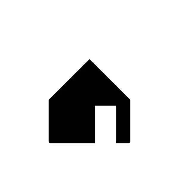 Real Estate Concept House Icon Vector Illustration — Stock Vector