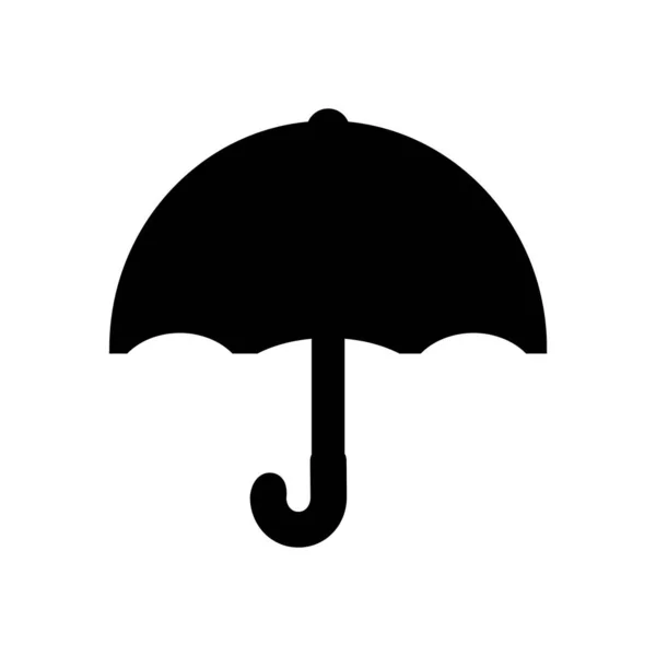 Umbrella Logo Icon Vector Illustration — Image vectorielle