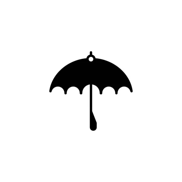 Umbrella Logo Icon Vector Illustration — Stock vektor