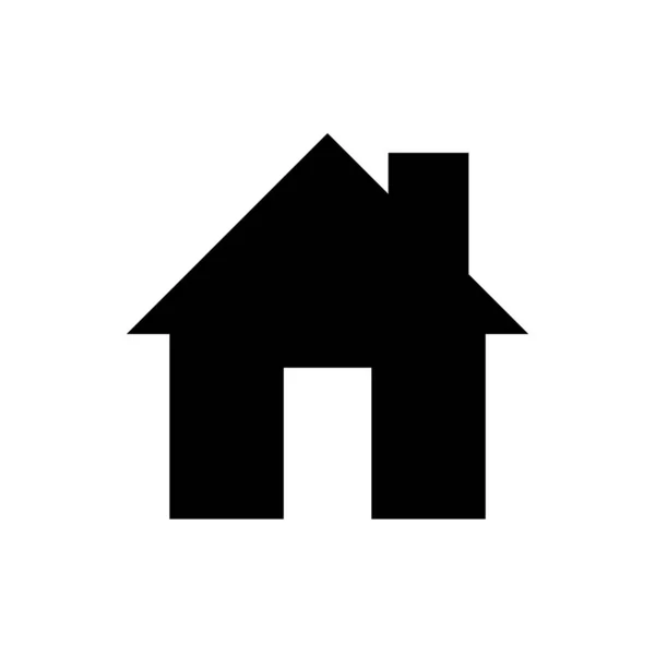 Real Estate Concept House Icon Vector Illustration — Stock Vector