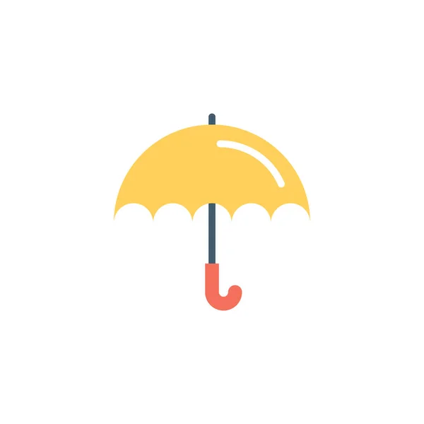 Umbrella Logo Icon Vector Illustration — Vector de stock