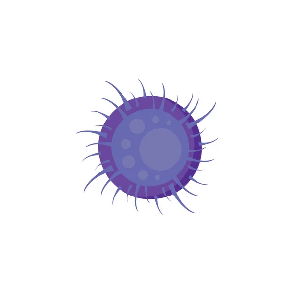 Virus Icon Vector Illustration Background —  Vetores de Stock