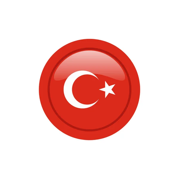 Vector Illustration Turkey Copy Space — Wektor stockowy