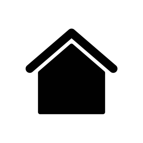 Real Estate Concept House Icon Vector Illustration — Stockvektor