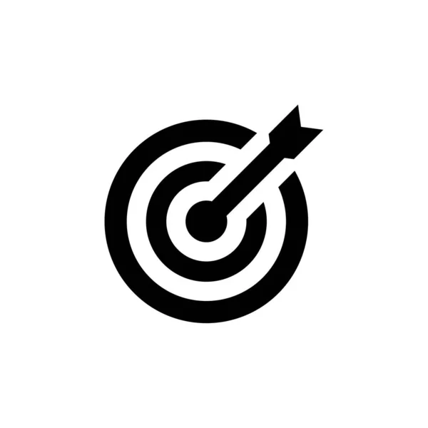 Abstract Vector Color Target Icon — Vector de stock