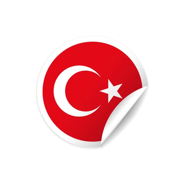 Vector Illustration Turkey Copy Space — Stockvector