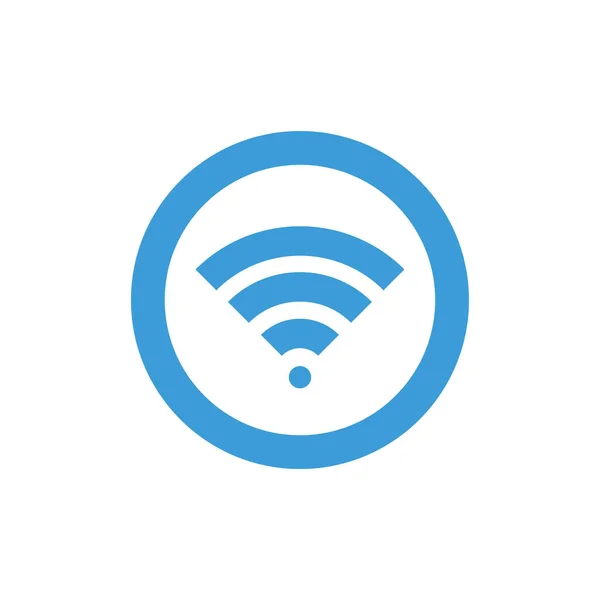 Wifi Icon Vector Illustration Background — Vetor de Stock