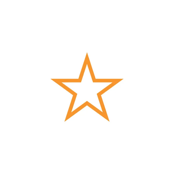 Color Vector Illustration Star Icon — Stockvektor