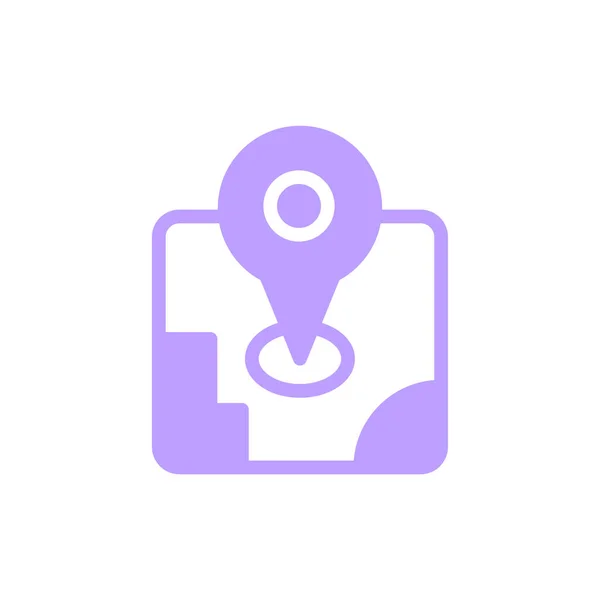 Gps Navegación Pin Vector Ilustración — Archivo Imágenes Vectoriales