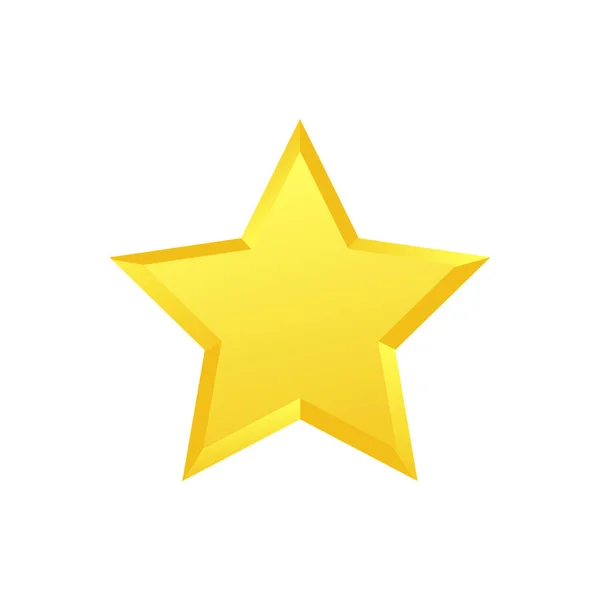 Color Vector Illustration Star Icon — стоковый вектор