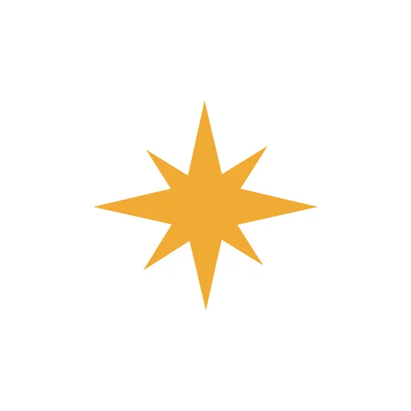 Color Vector Illustration Star Icon — ストックベクタ