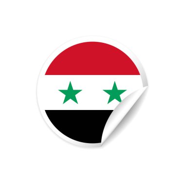 Syria country simple icon, vector illustration