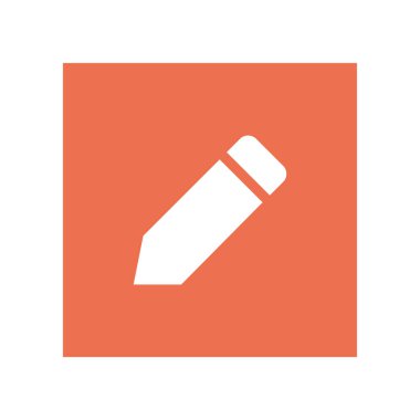 kalem simgesi vektör illüstrasyonu