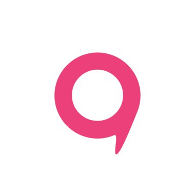 PIN web simge vektör çizim 