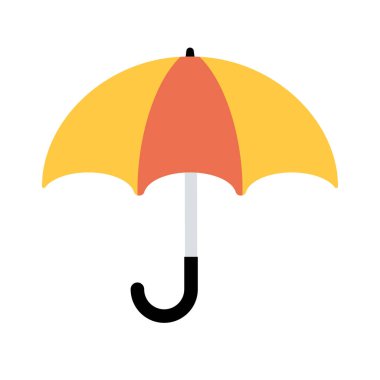 umbrella logo icon. vector illustration.