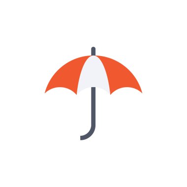 umbrella logo icon. vector illustration.