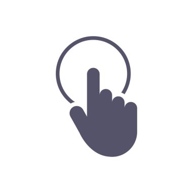 bilgisayar UI işaretleyici simgesi, vektör illüstrasyonu