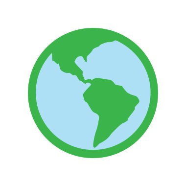 dünya haritası simgesi, vektör resimleme arkaplanı