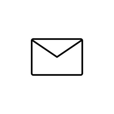 zarf e- posta simgesi vektör illüstrasyon tasarımı