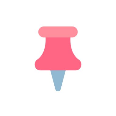 biçimlendirilmiş navigasyon pin simgesi, vektör illüstrasyonu