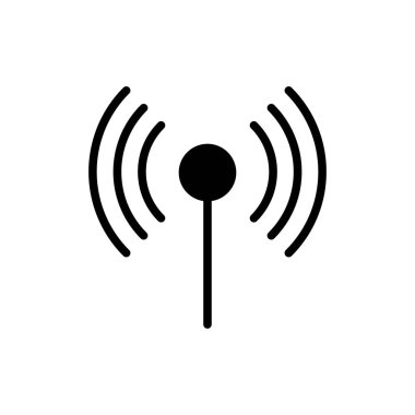 wifi simgesi vektör resimleme arkaplanı