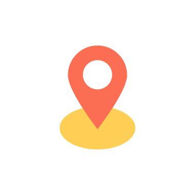 gps navigasyon pin vektör çizimi