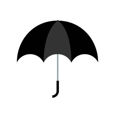 Şemsiyenin vektör illüstrasyon simgesi 