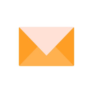 zarf e- posta simgesi vektör illüstrasyon grafik tasarımı