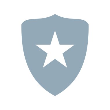 kalkan ağ simgesi vektör illüstrasyonu  