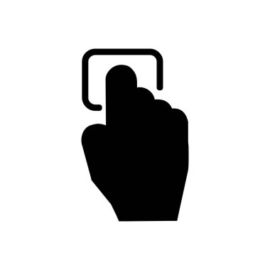 bilgisayar UI işaretleyici simgesi, vektör illüstrasyonu