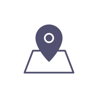 gps navigasyon pin vektör çizimi