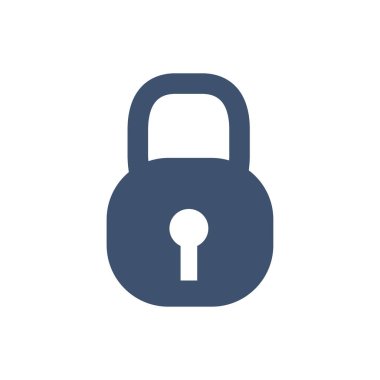 lock. web icon simple design vector illustration