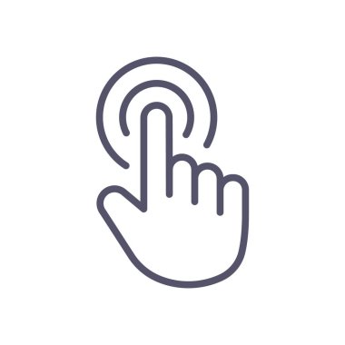 bilgisayar UI işaretleyici simgesi, vektör illüstrasyonu