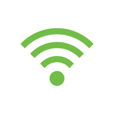 wifi simgesi vektör resimleme arkaplanı