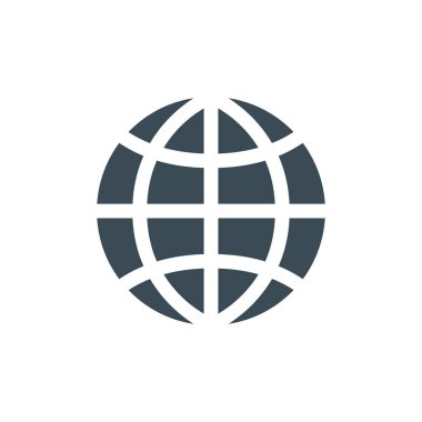 dünya simgesi, vektör illüstrasyon arkaplanı