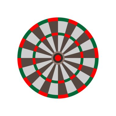 Abstract vector color target icon