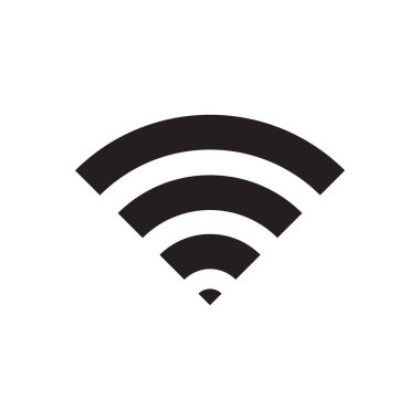 wifi simgesi vektör resimleme arkaplanı