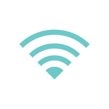 wifi simgesi vektör resimleme arkaplanı