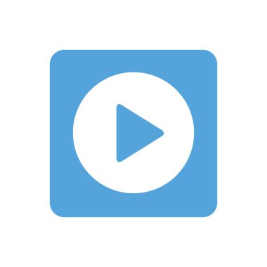 Oynatma düğmesi vektör çizimi