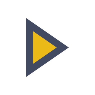 Oynatma düğmesi vektör çizimi