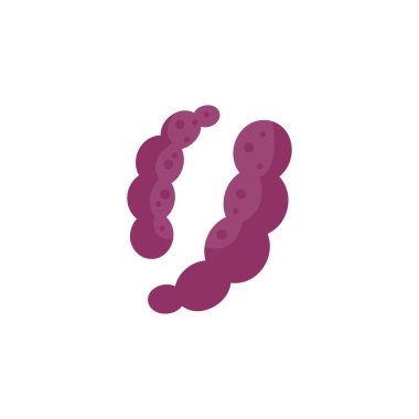 Virüs simgesi vektör resimleme arkaplanı 