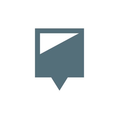 PIN web simge vektör çizim 