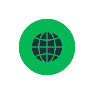 dünya simgesi, vektör illüstrasyon arkaplanı