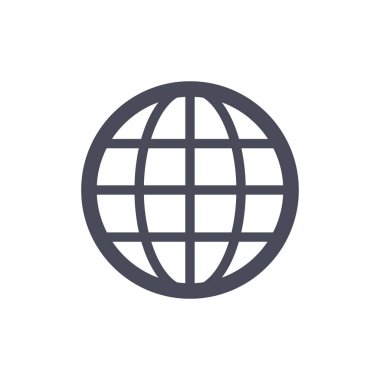 dünya simgesi, vektör illüstrasyon arkaplanı