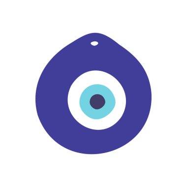 Nazar nazar nazarı, tılsım, vektör illüstrasyonu. 